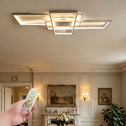 Modern led ceiling light - ceiling, flush