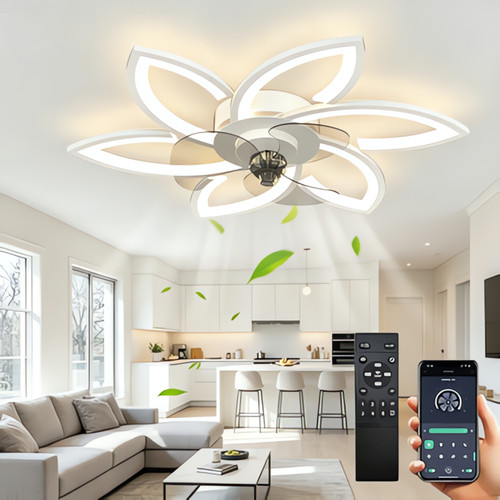 Modern led ceiling fan - modern,
